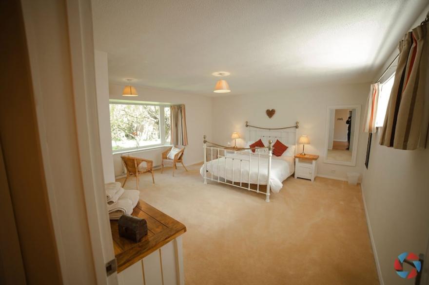 Large Detached Bungalow and Garden Within Village with pubs and shop