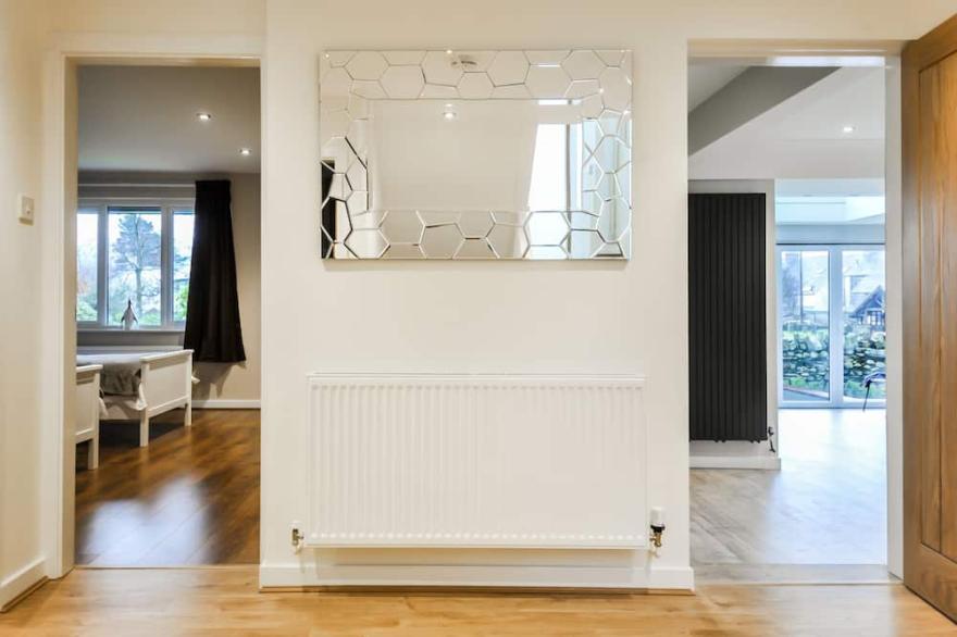 A luxury property with fantastic modern facilities in centre of Coniston village