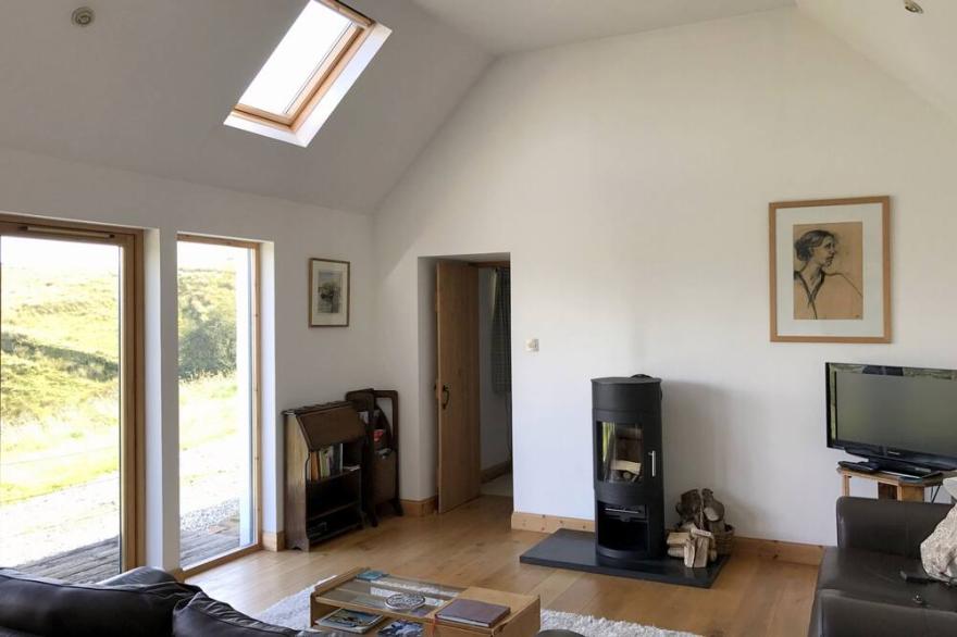 Beautiful converted croft house with stunning views