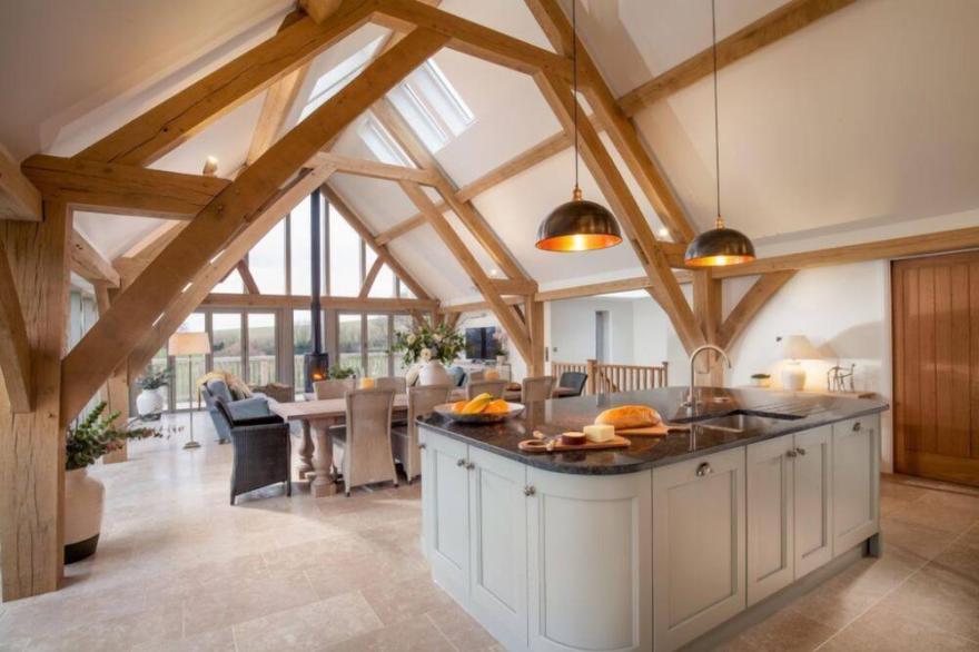 Gitcombe Retreat boasts landscaped, private gardens, jaw-dropping views and exclusive use of a priva