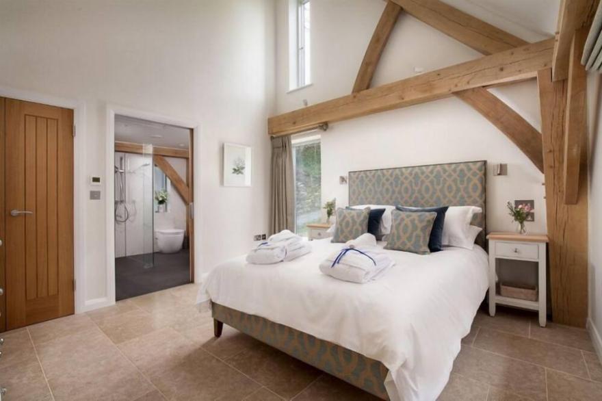 Gitcombe Retreat boasts landscaped, private gardens, jaw-dropping views and exclusive use of a priva
