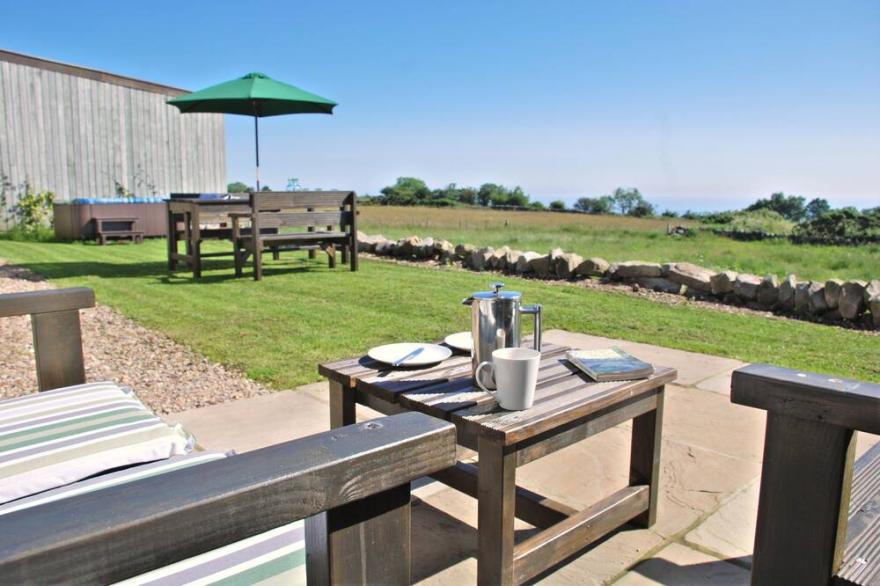 Stunning Sea Views, Beautiful Country Cottage, Hot-Tub | Ravenscar, North Yorks