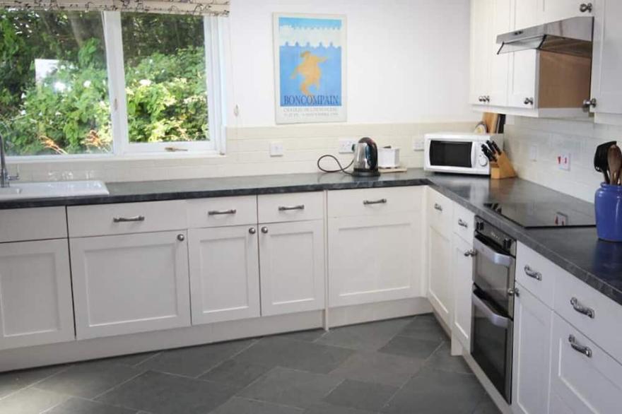 Sparrows Nest, a quiet detached property just a short drive away from Mousehole and Penzance