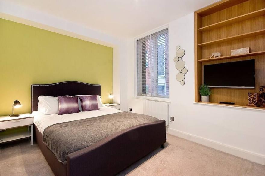 3M 1 Bedroom + sofa bed wifi Farringdon Clerkenwell
