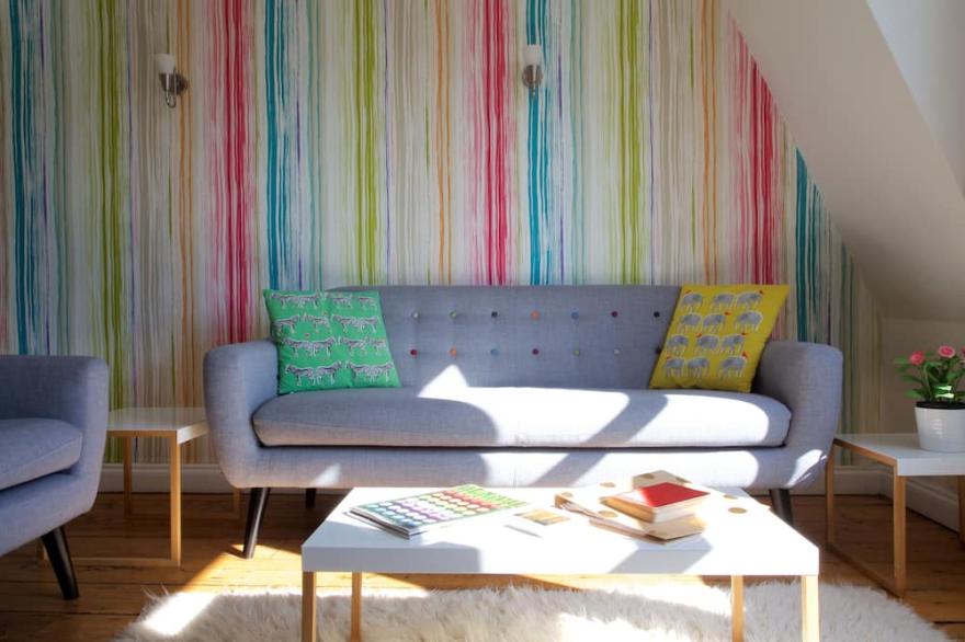 Gorgeous, peaceful & very central apartment with fabulous views.