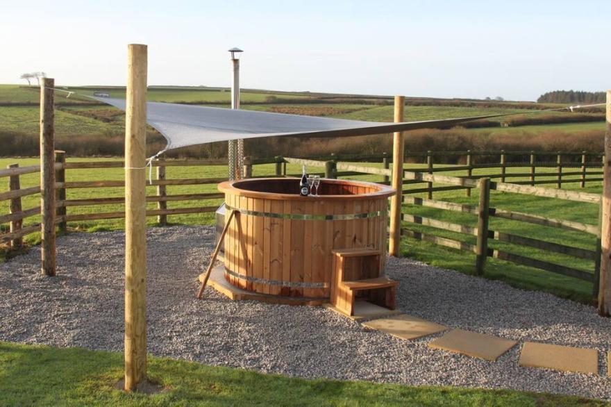 Beautiful barn, in the heart of the Devon countryside. 8 miles from Bude