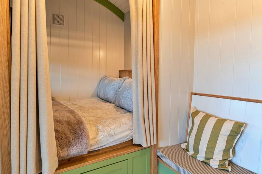 The Shepherd's Hut at Northcombe Farm