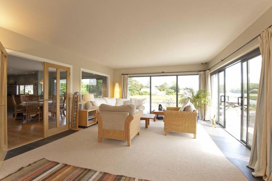 Large 4 Bedroomed Creekside House In Devoran, Nr. Truro, Cornwall, England