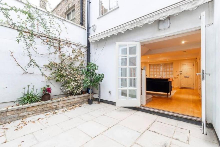 Gorgeous 3 bedroom house in Marylebone with patio!