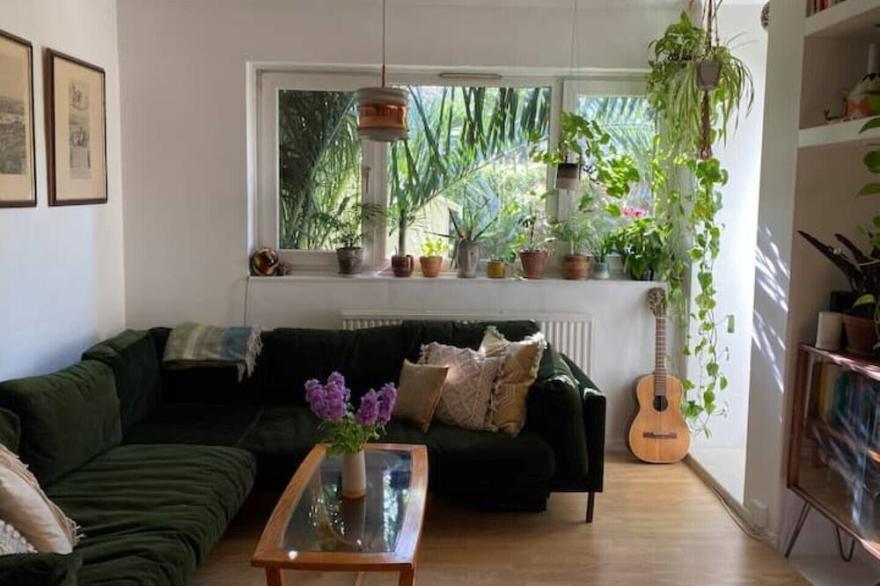 Tropical garden retreat in canal-side Kings Cross