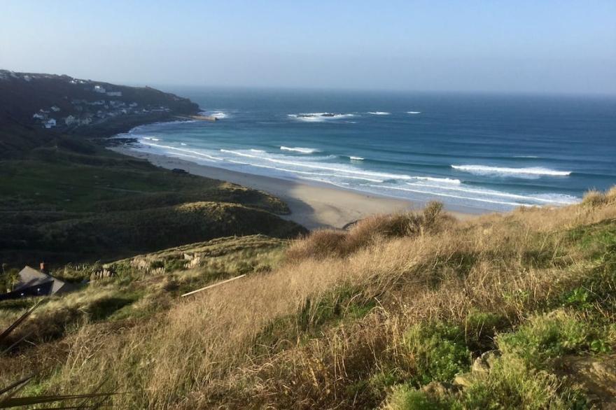 Luxury Cornish Cottage - Amazing Sea Views & Private Path to Sennen Cove Beach