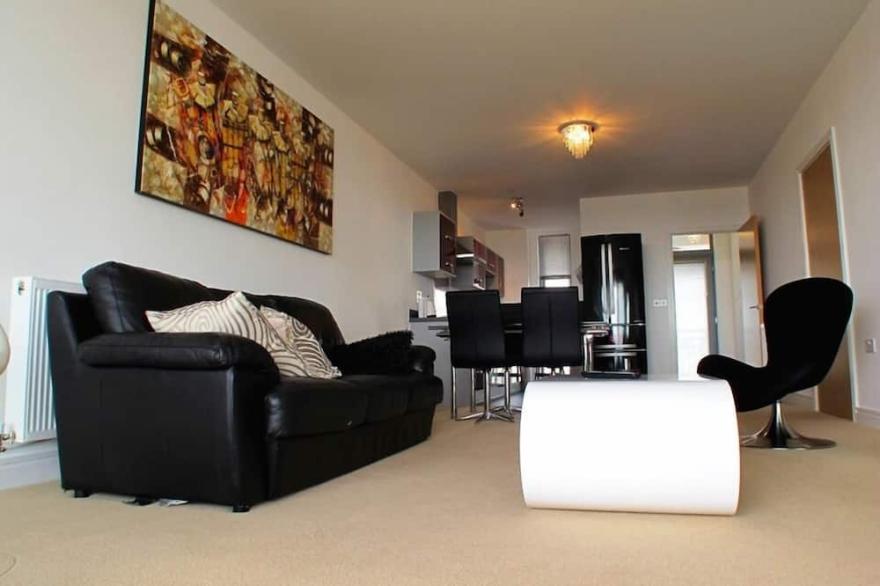 A modern serviced apartment and self-catering holiday accommodation