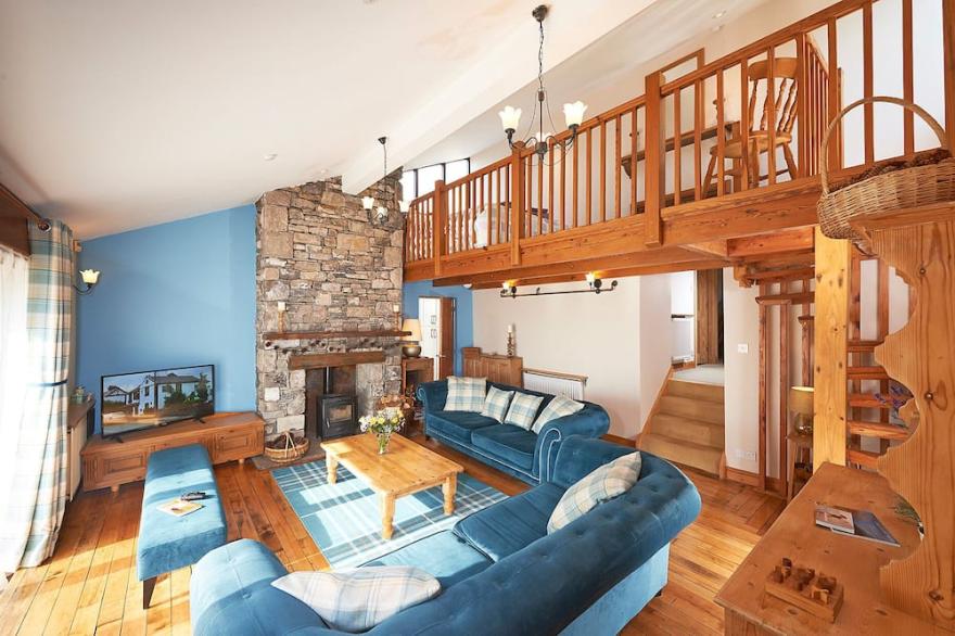 A Luxury barn conversion ideal for visits to the Lake District, accommodates 8