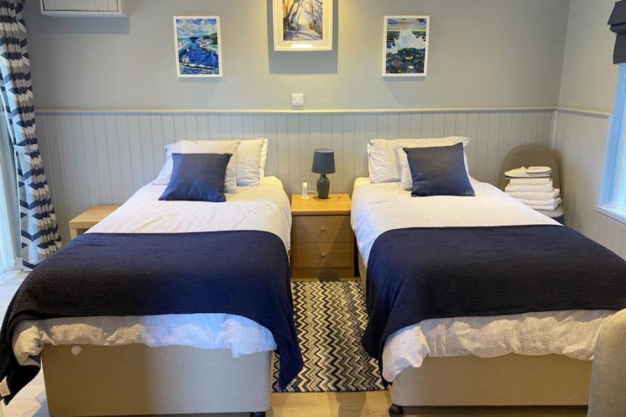 Self contained holiday home, set in rural County Antrim.