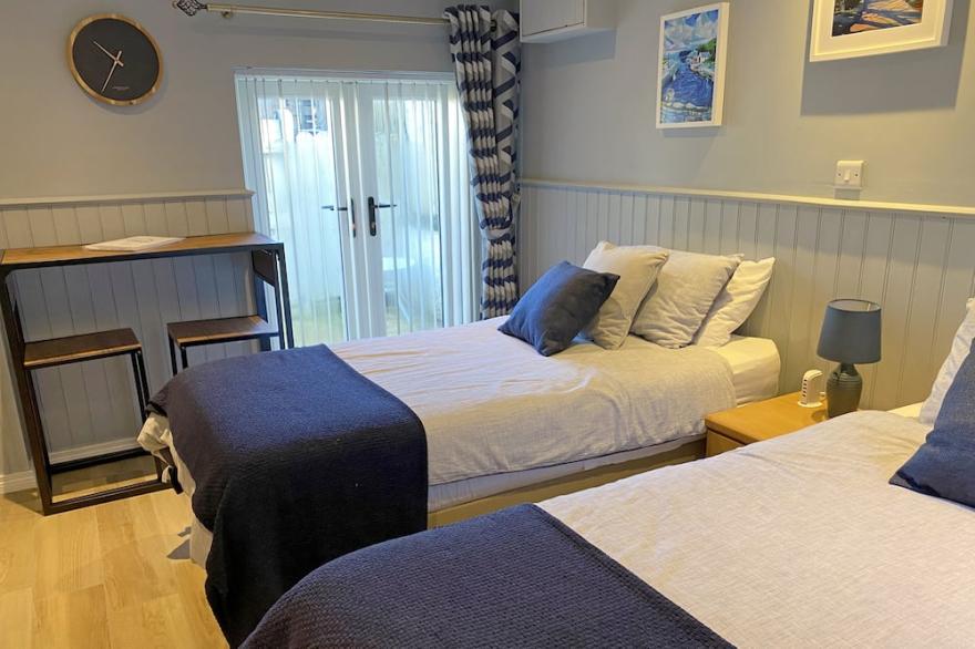 Self contained holiday home, set in rural County Antrim.