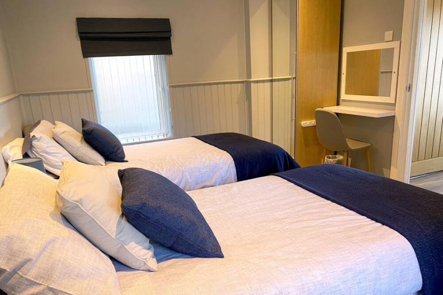 Self contained holiday home, set in rural County Antrim.