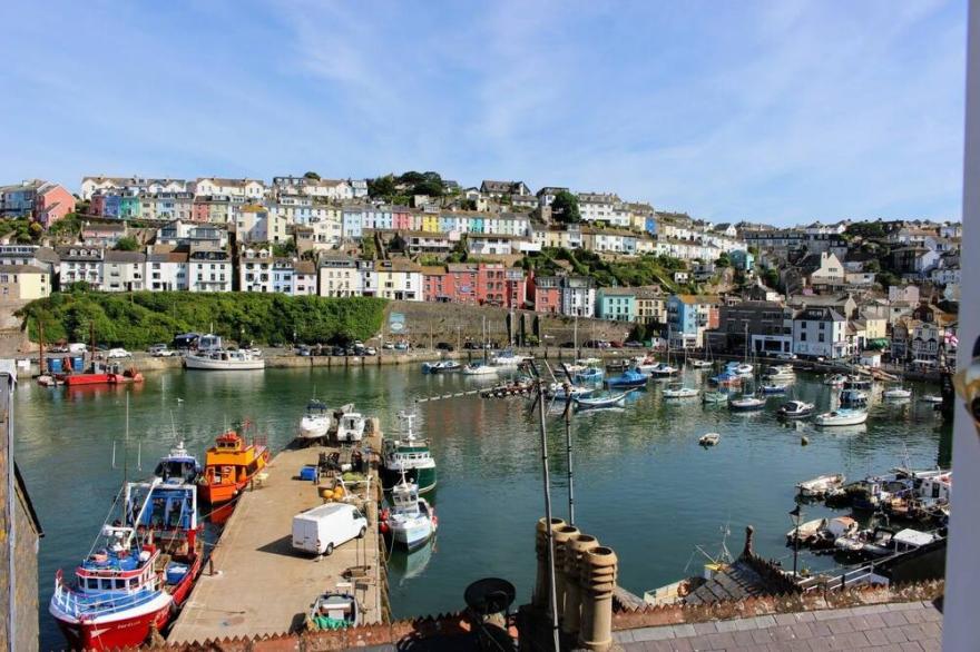 “A charming fisherman’s cottage with beautiful views over the harbour and sea”