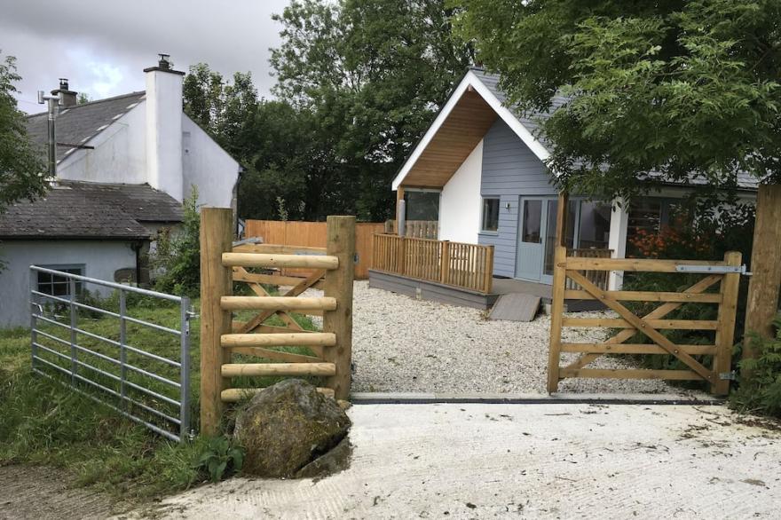 Unique eco-build holiday cottage, on Bodmin Moor. Near Boscastle & Tintagel.