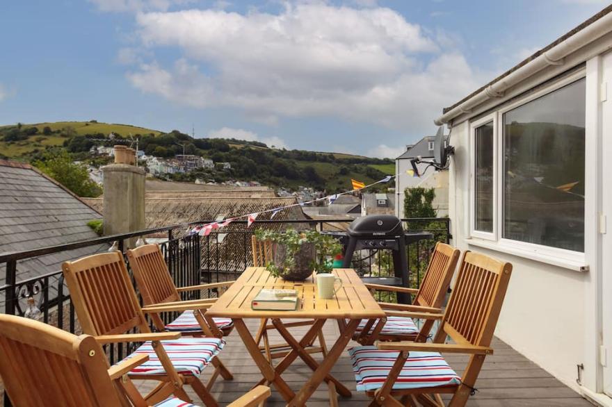 Four-bedroom house near the waterfront (sleeps eight)