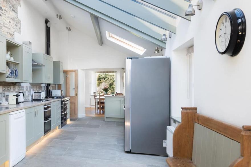 Little Trevisquite, a lovely 4 bedroom, 200 year old family home with woodland and countryside views in north Cornwall