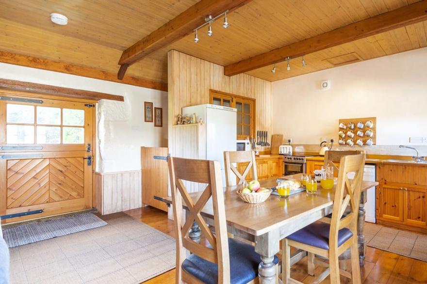 Swallows Retreat, a detached stone barn just outside the old packet port of Falmouth