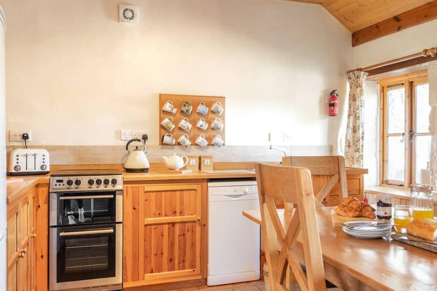 Swallows Retreat, a detached stone barn just outside the old packet port of Falmouth