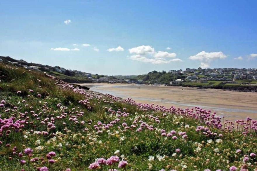 Giggles is a comfy, sleeps 2 annexe in a quiet part of Wadebridge town
