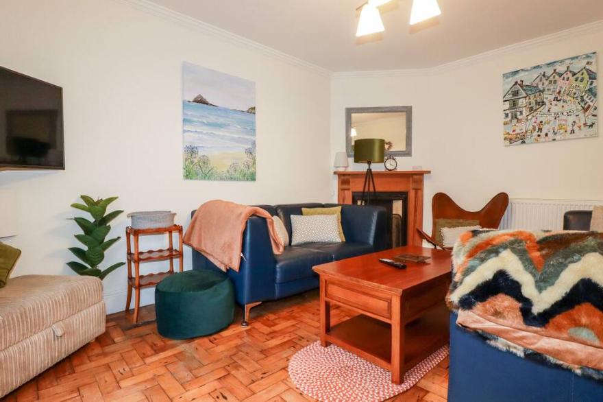 TREVETHEN COTTAGE, pet friendly, with open fire in Crantock