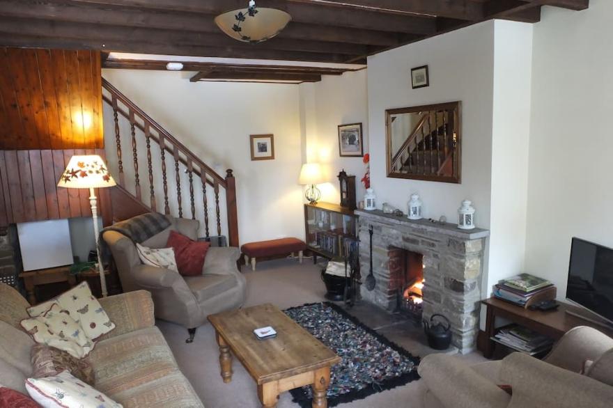 Barn End Cottage: a cosy 'home from home' for four in West Scrafton, Coverdale