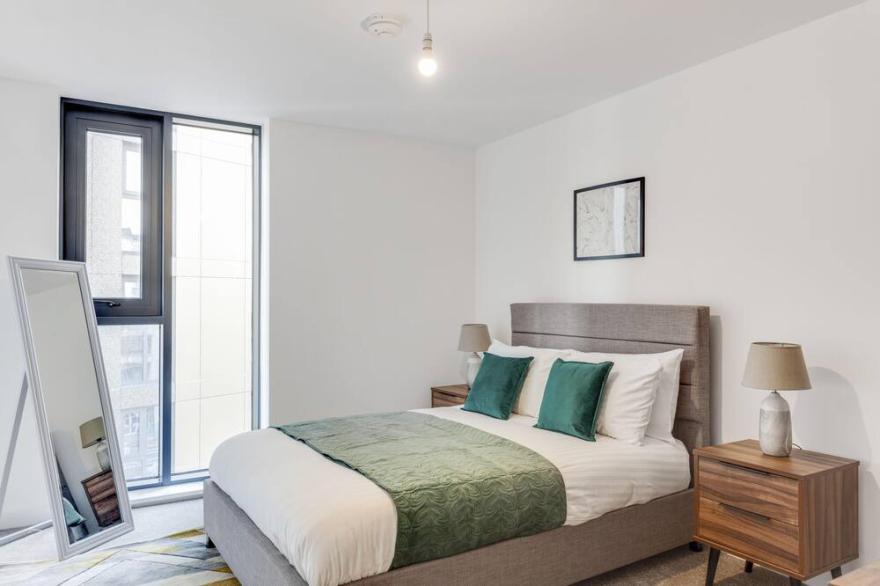 Modern & Stylish 1Bed Flat in Central Birmingham