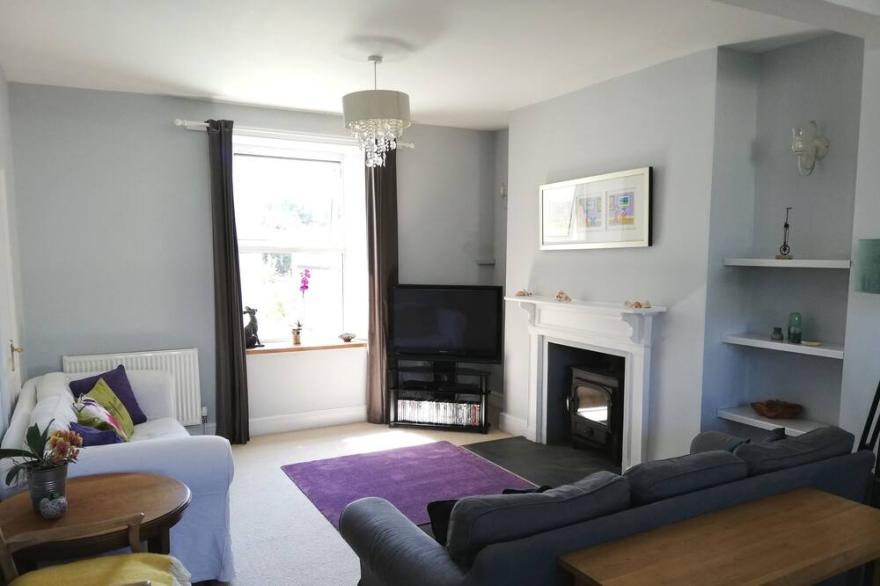 No. 24 is a spacious family home, within a 5 min walk to a dog friendly beach.