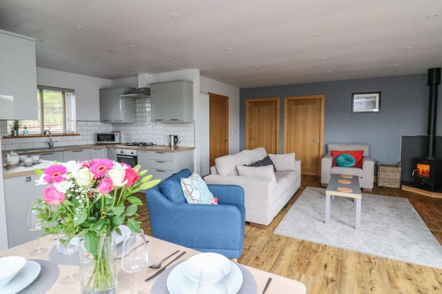 LLYN CAE TY NANT FISHERY HOLIDAY LET, with hot tub in Llangeitho