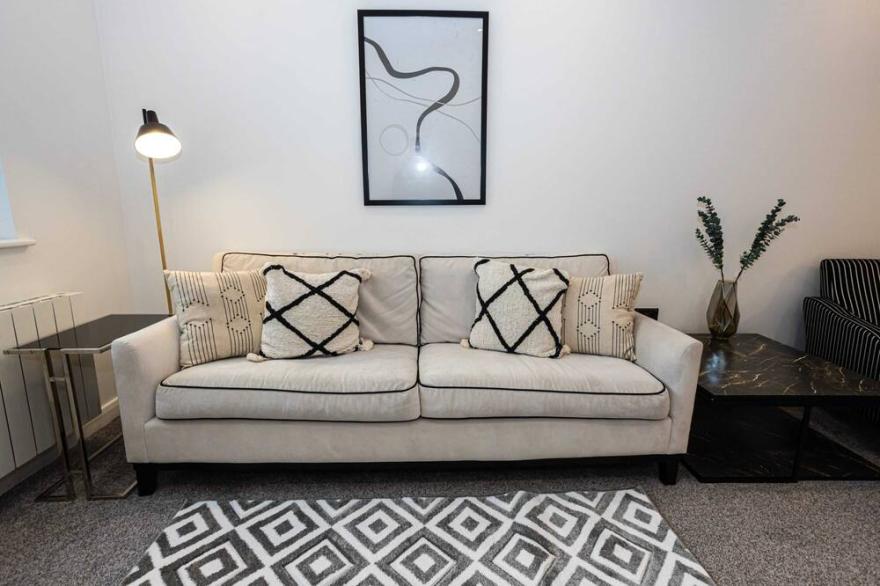 Contemporary Bolton Apartment in Central Location