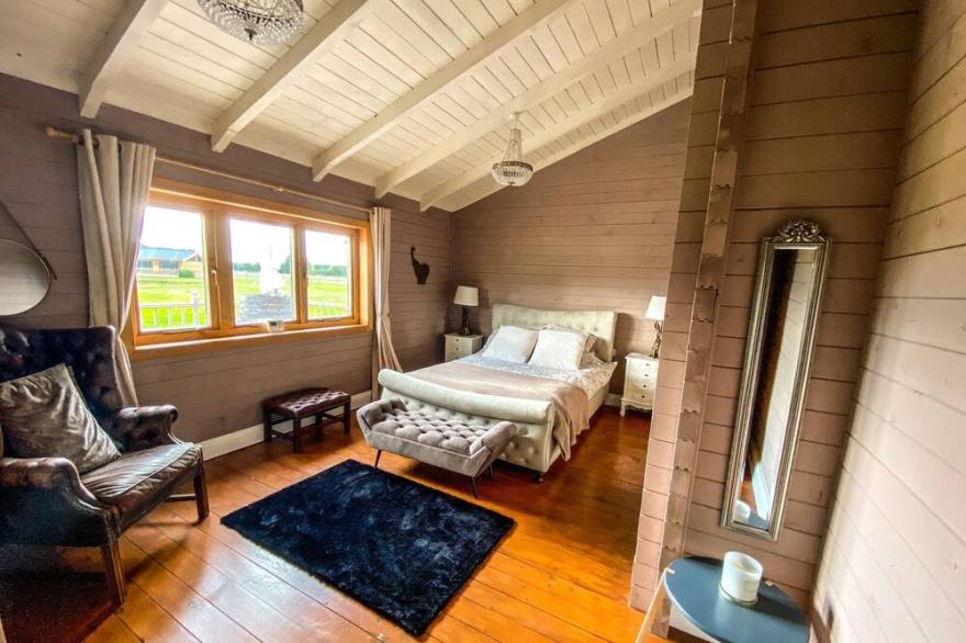 Beautiful 3-Bed Luxury Private Lodge in York