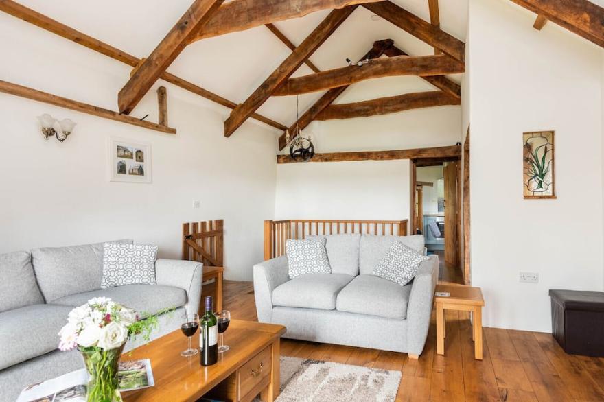 Barley Moo, two bedroom converted barn