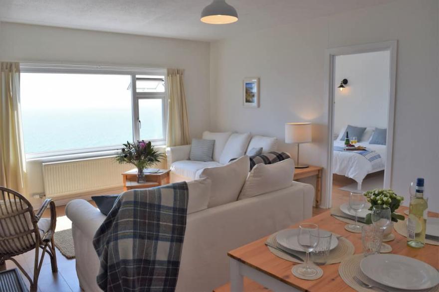 WESTCROFT 6 WITHNOE TERRACE, with a garden in Whitsand Bay