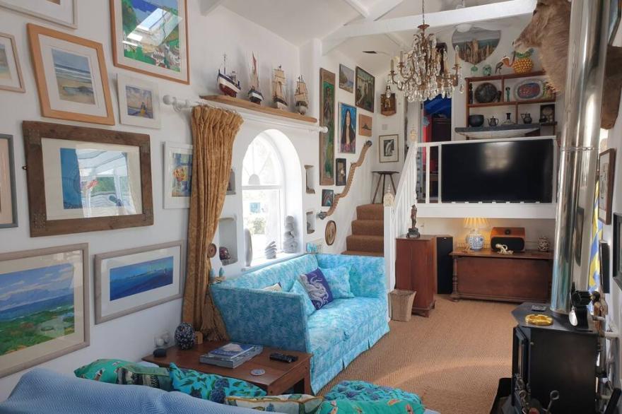 Willow Cottage a hidden moorland gem near the coast and St Just.