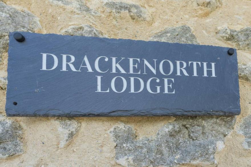 A fabulous and impressive converted barn which has generous sized rooms.