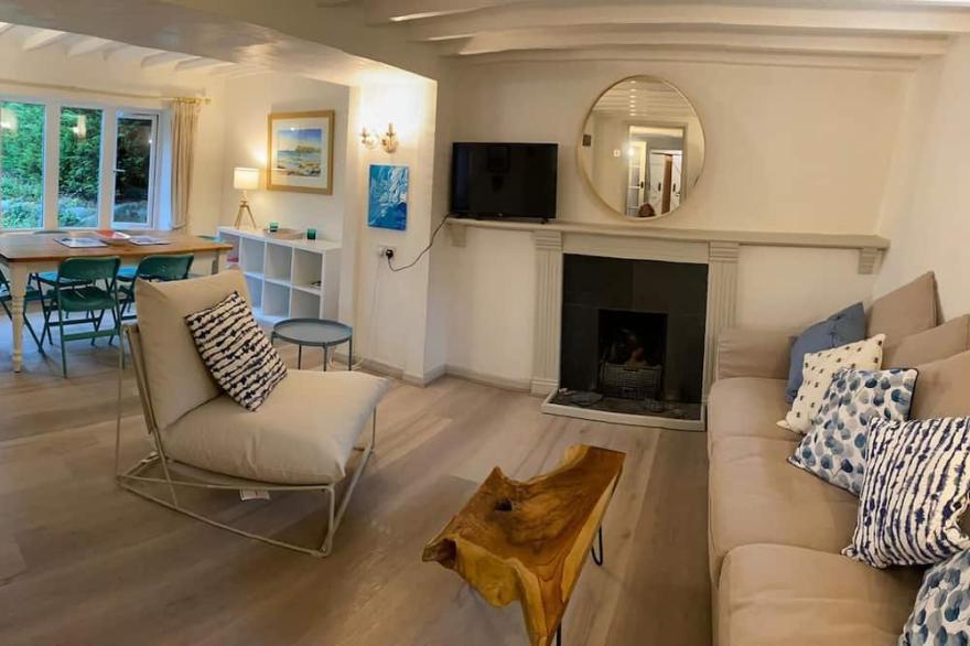 Three bedroom holiday cottage in the village of Chapel Amble, North Cornwall.