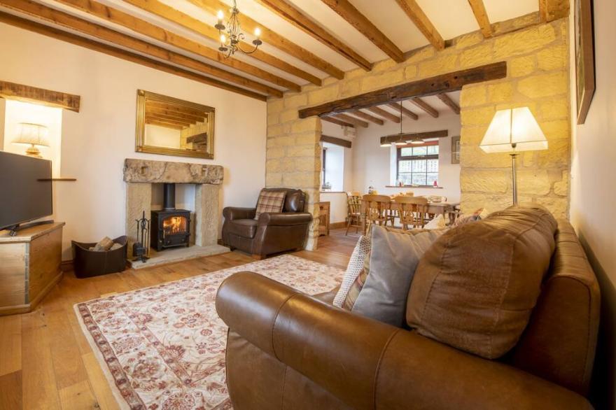 Threp'nybit Cottage is perfectly situated for a family of all ages in a wonderful remote position wi