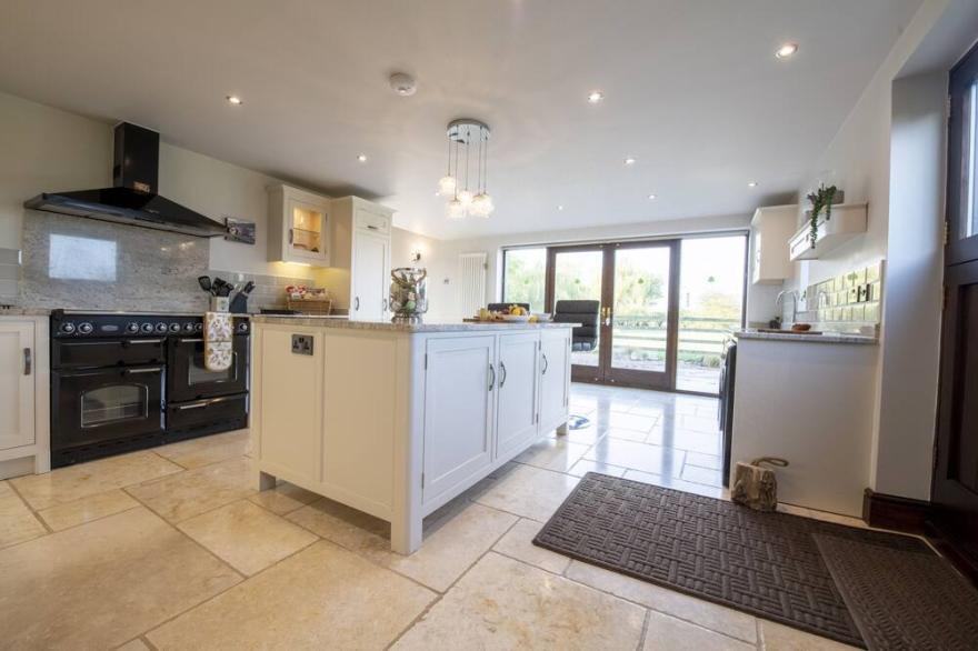 Tockwith Lodge Barn an ideal destination for a family of four wishing to getaway.