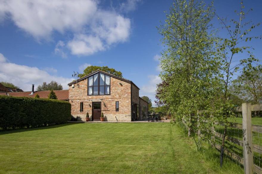 Tockwith Lodge Barn an ideal destination for a family of four wishing to getaway.