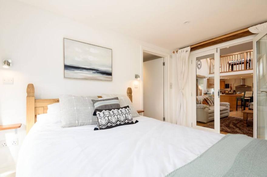Beautiful home, close to the beach, with large garden and parking.
