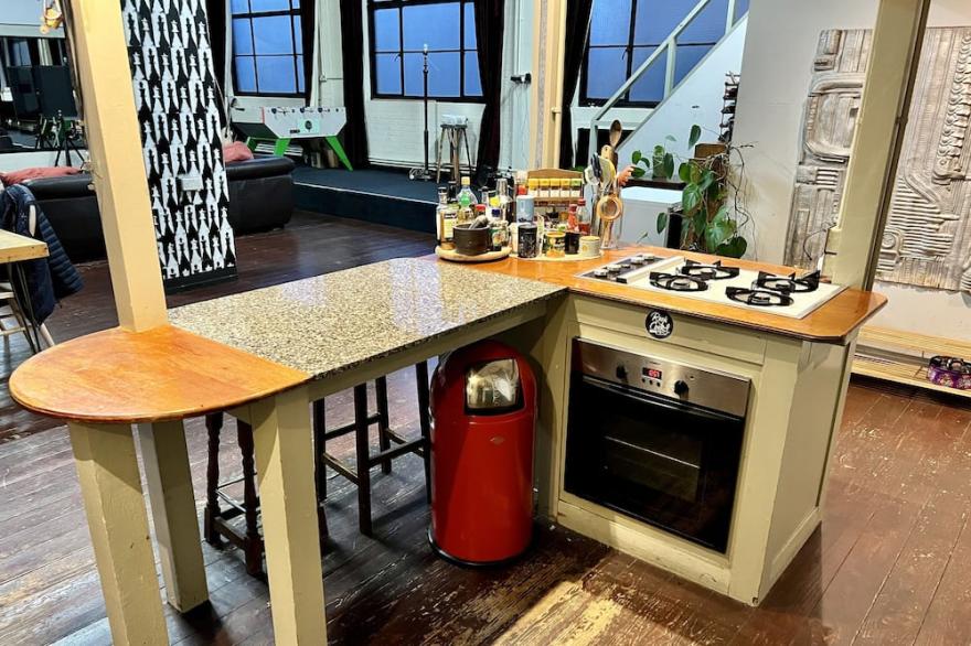 Huge loft apartment East London