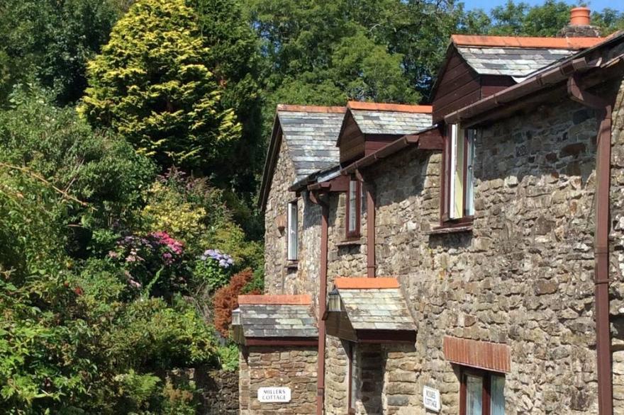 Picturesque semi detached converted cottage with private garden