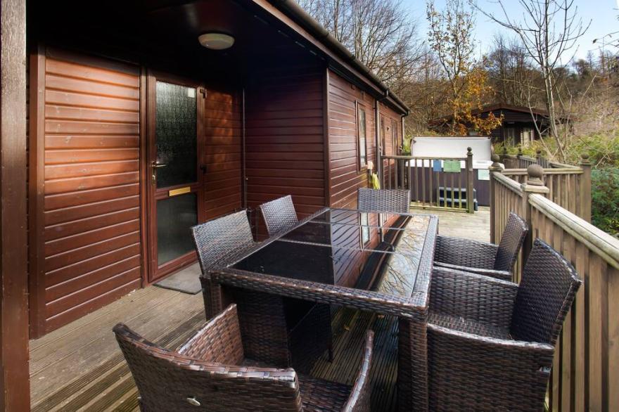 Number 12 Grasmere is situated on the popular White Cross Bay holiday Park in Windermere