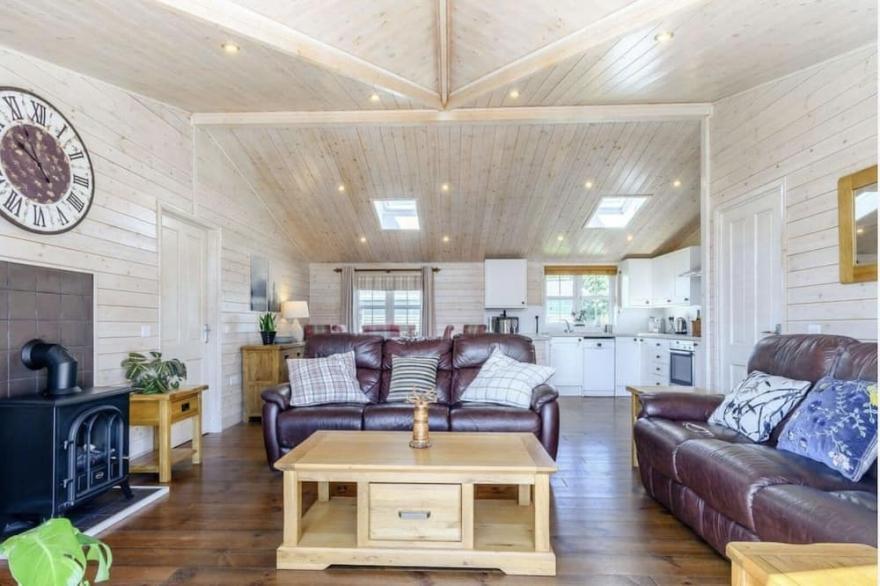 Largest size of lodge available at the Marina. Pet friendly & disabled access.