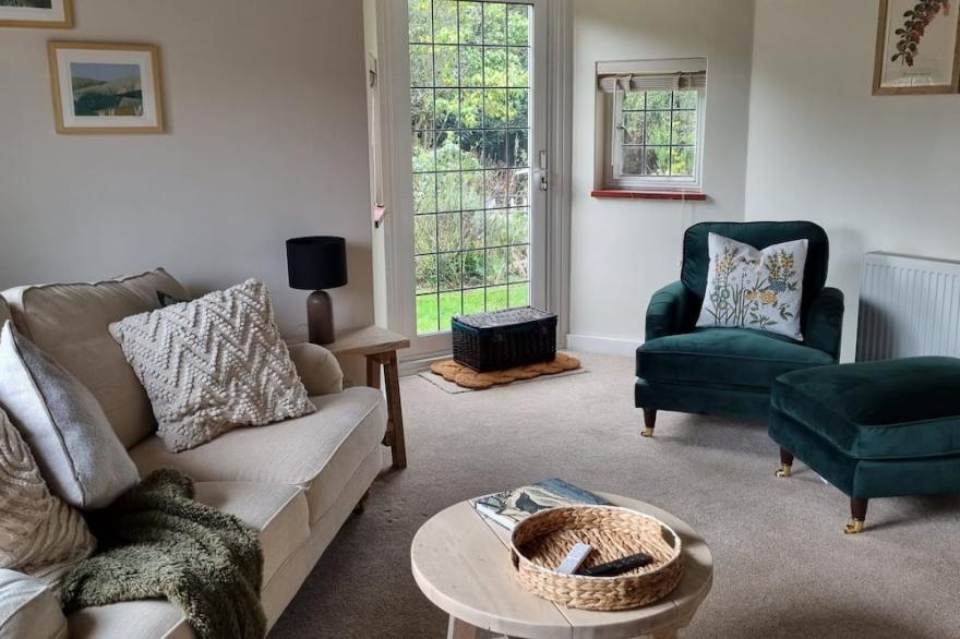 New for 2023 cosy, characterful cottage in a designated area of natural beauty