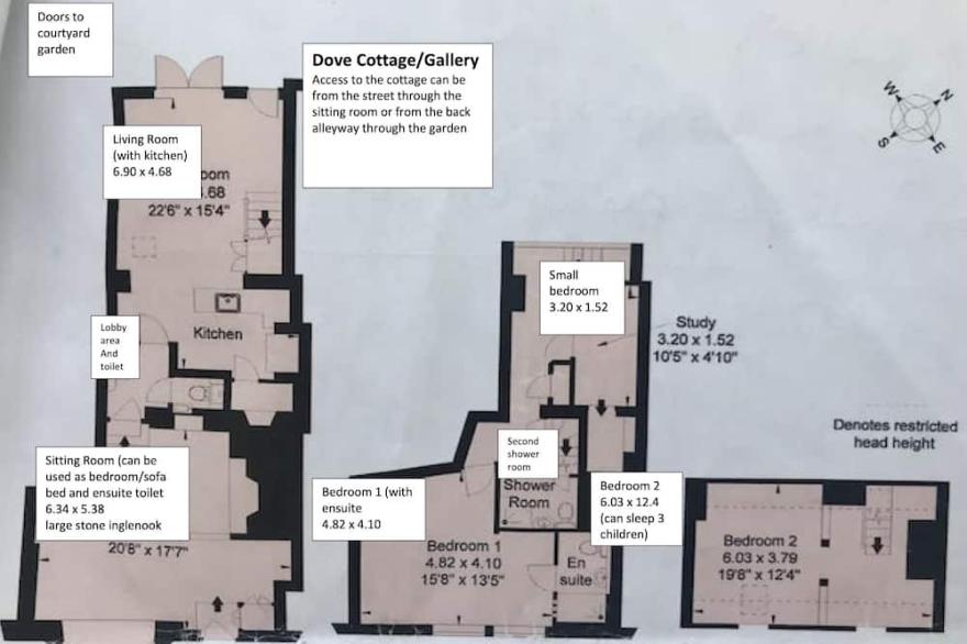 Dove Cottage beautifully restored Tudor cottage for up to 8