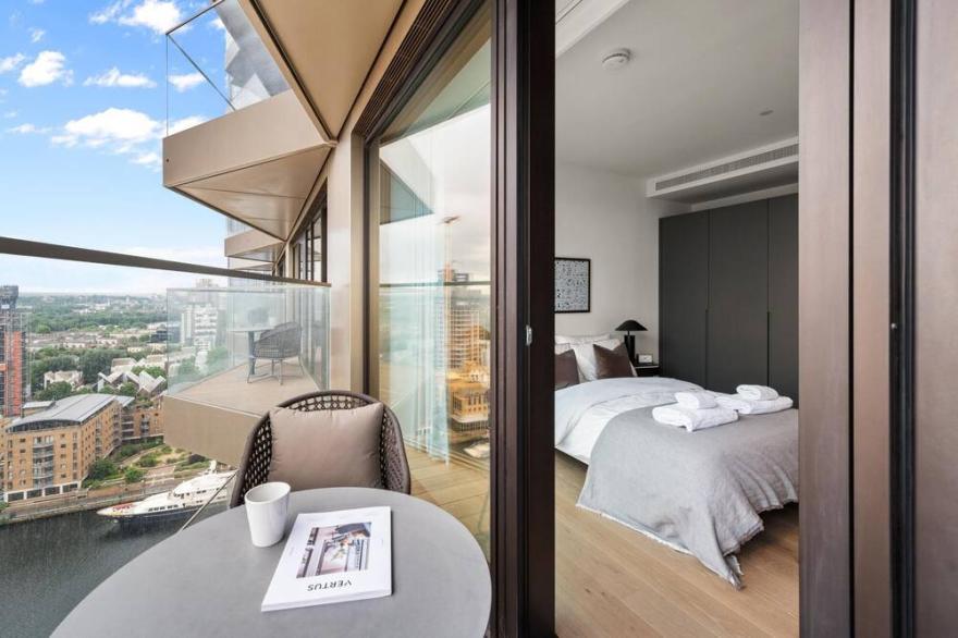 Luxury two bedroom apartment in East London’s Docklands